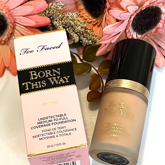 TOO FACED Born This Way Undetectable Foundation NUDE - Picture 11 of 14